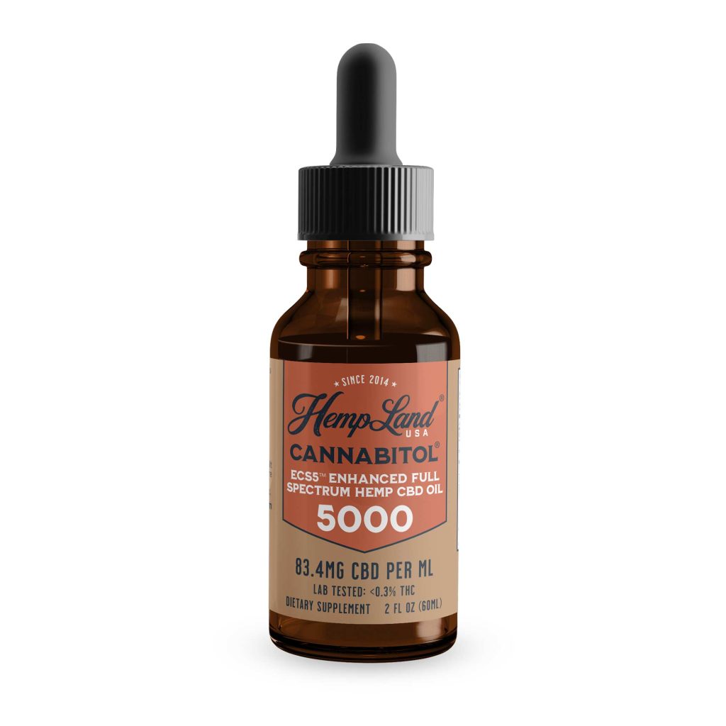 Enhanced Full-Spectrum Hemp CBD Oil (5000)